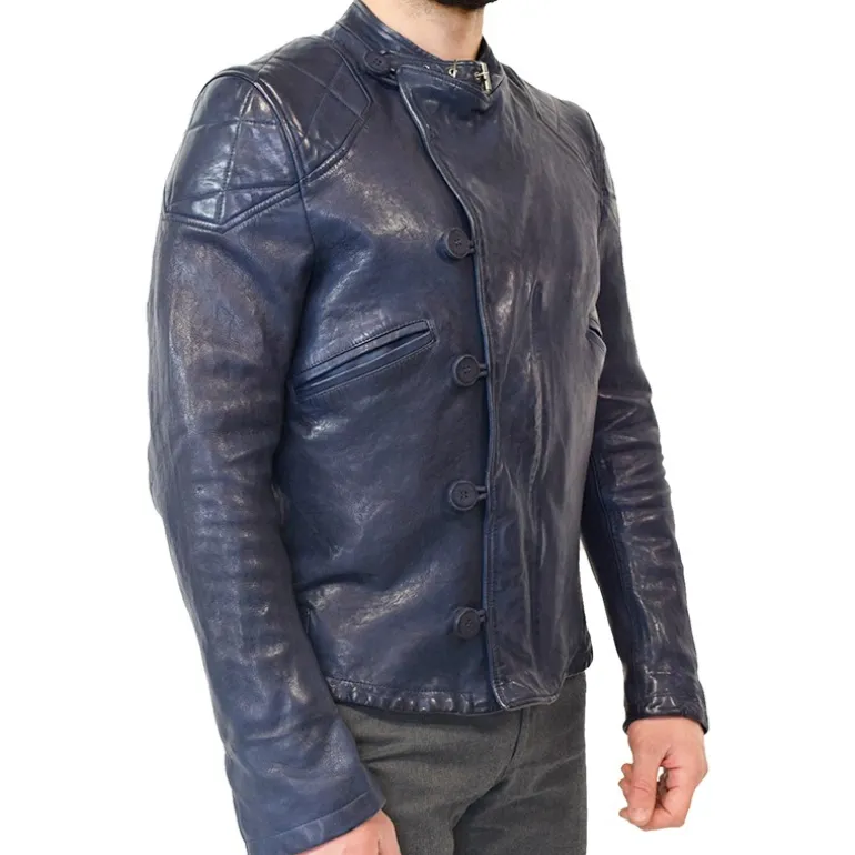 Kurtka skórzana męska "Aviatore"