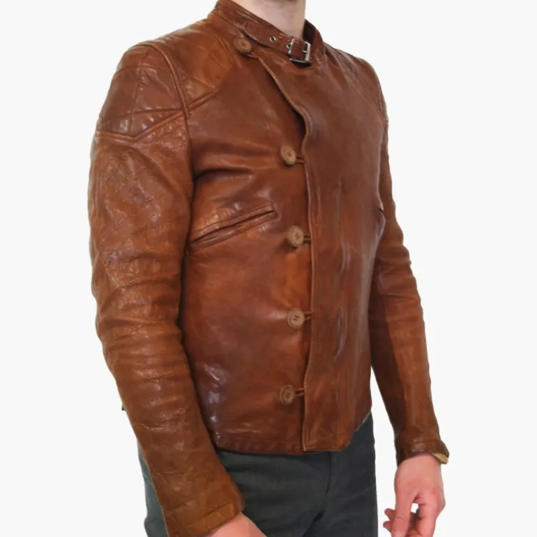 Kurtka skórzana męska "Aviatore"