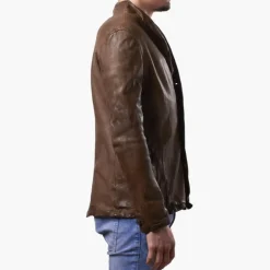Kurtka skórzana męska "Bottoni" BM