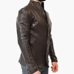 Kurtka skórzana męska "Bottoni"
