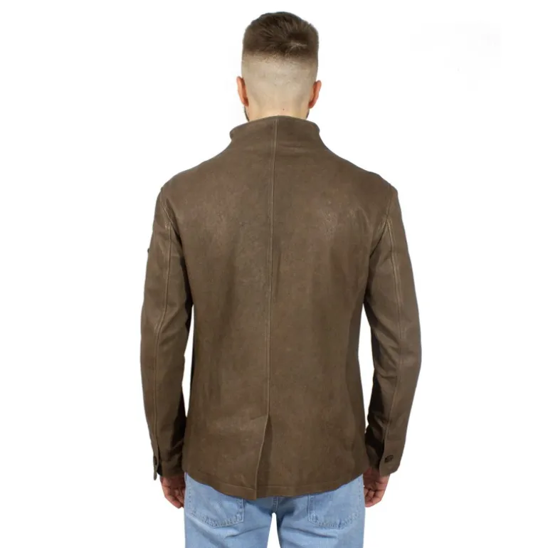 Kurtka skórzana męska "Bottoni" BM23