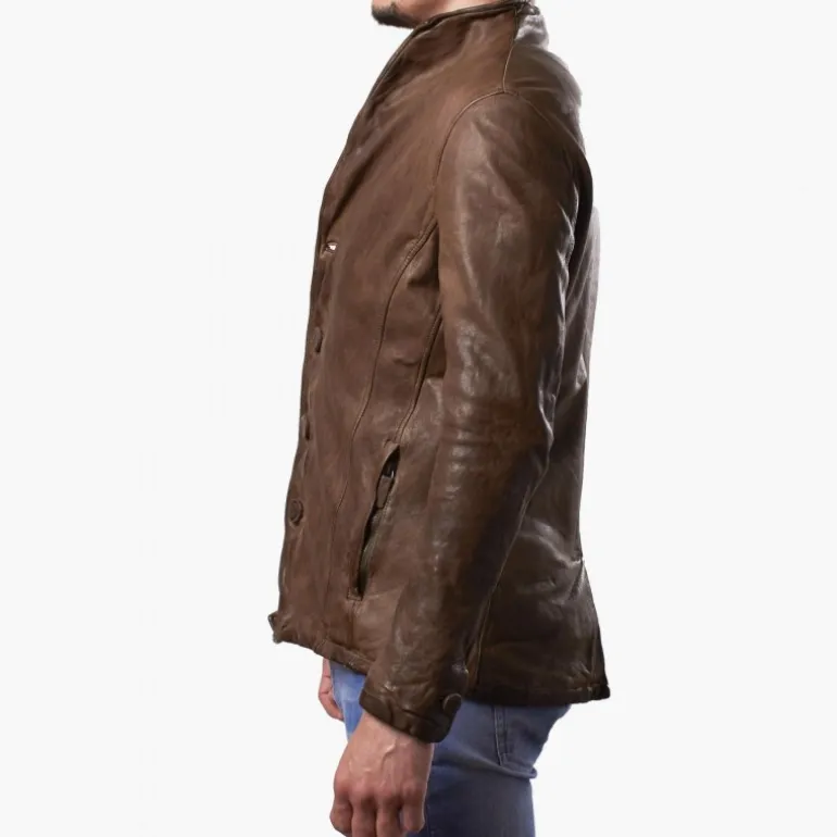 Kurtka skórzana męska "Bottoni" BM