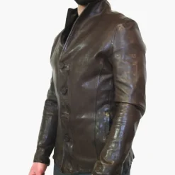 Kurtka skórzana męska "Bottoni"