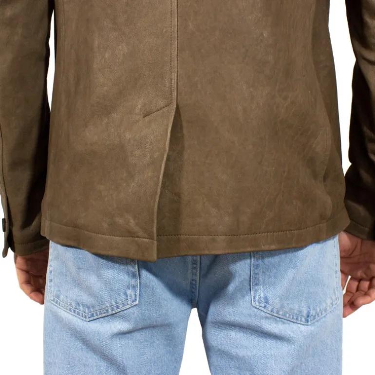 Kurtka skórzana męska "Bottoni" BM23