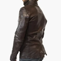 Kurtka skórzana męska "Bottoni"