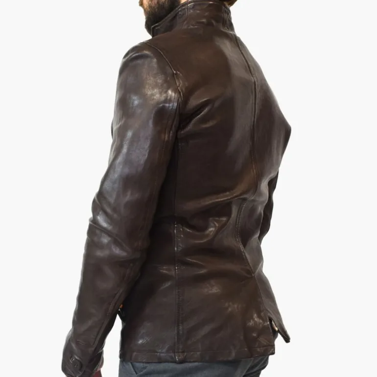Kurtka skórzana męska "Bottoni"