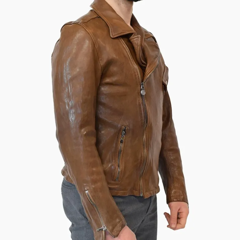 Kurtka skórzana męska "Chiodo MT"