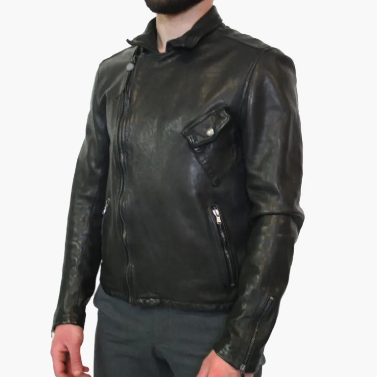 Kurtka skórzana męska "Chiodo MT"