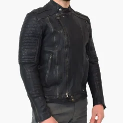 Kurtka skórzana męska "Moto" SZ