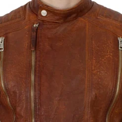 Kurtka skórzana męska "Moto" BR