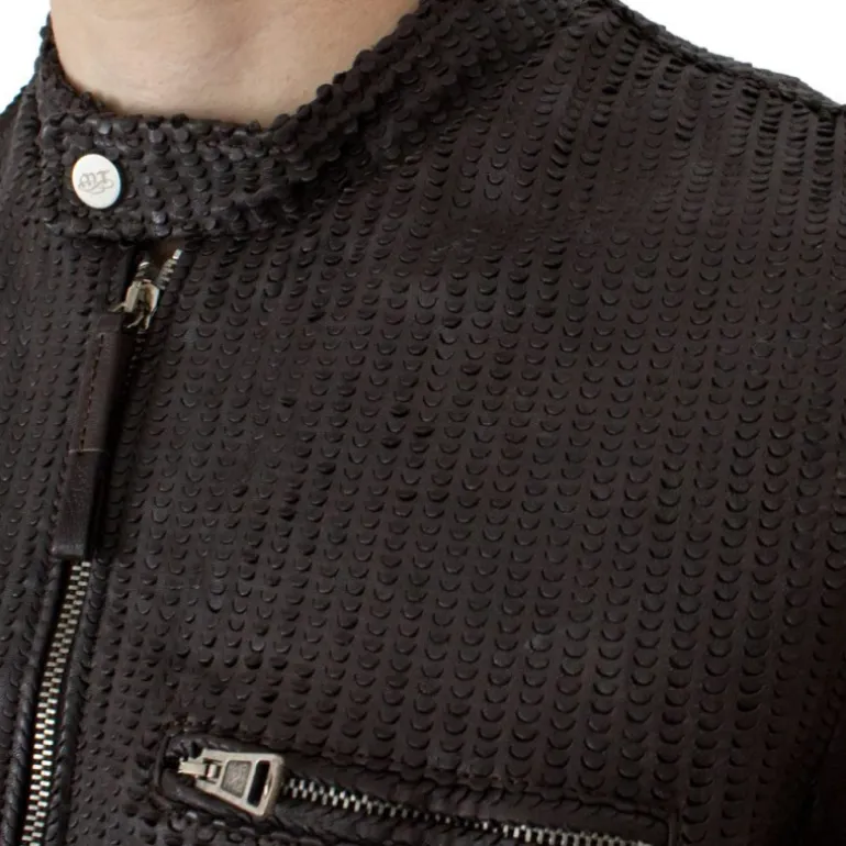 Kurtka skórzana męska "Miki"