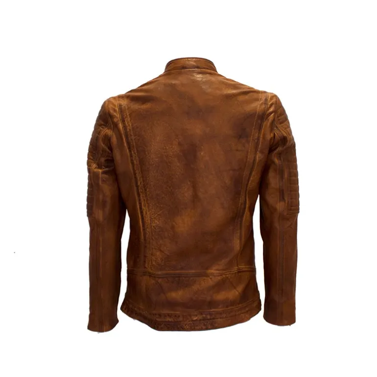 Kurtka skórzana męska "Moto" BR