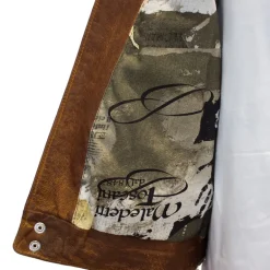 Kurtka skórzana męska "Moto" BR