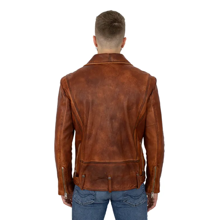 Kurtka skórzana męska "Rider"