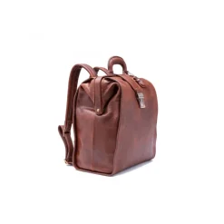 Lekarska torba-plecak z prawdziwej włoskiej skóry, model Urban style