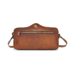 Listonoszka damska skórzana z zamknięcie metalowy zamek błyskawiczny. "Fotocamera"