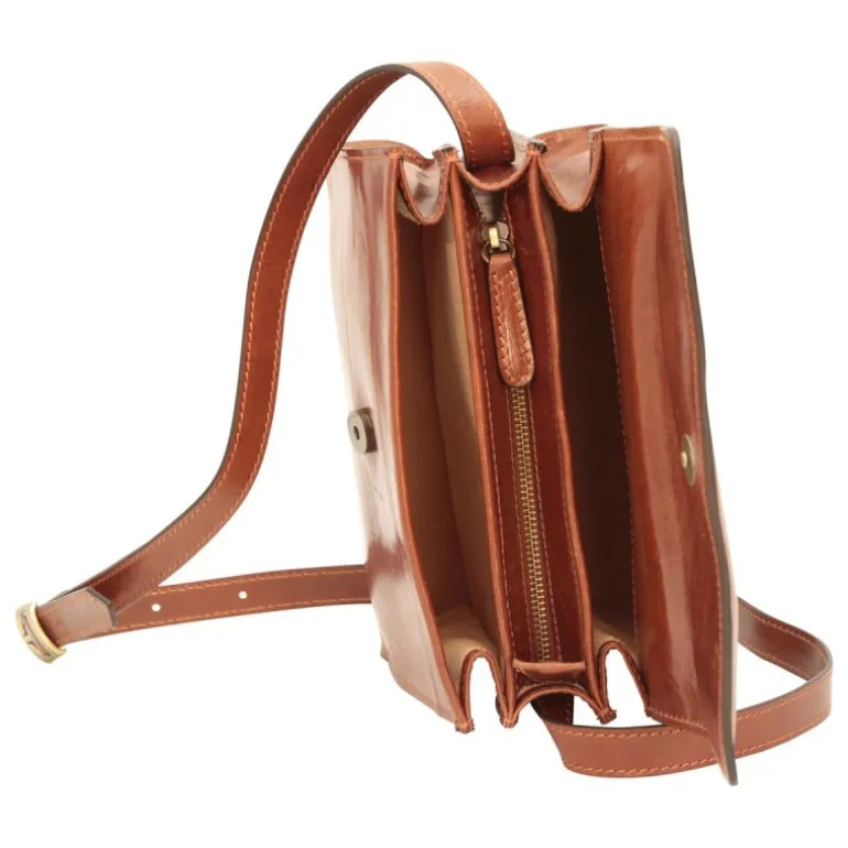 Listonoszka skórzana "Fiorentina"