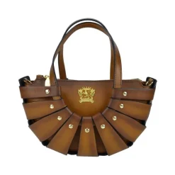 Mała elegancka Listonoszka skórzana na łańcuszku. "Simona"