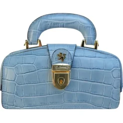 Mała elegancka skórzana listonoszka. "Lady Brunelleschi" K120/M