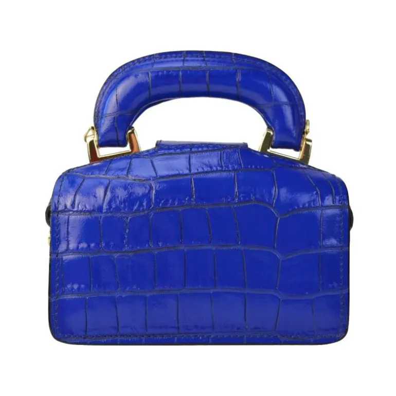 Mała elegancka skórzana listonoszka. "Lady Brunelleschi" K120/18