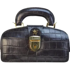 Mała elegancka skórzana listonoszka. "Lady Brunelleschi" K120/M