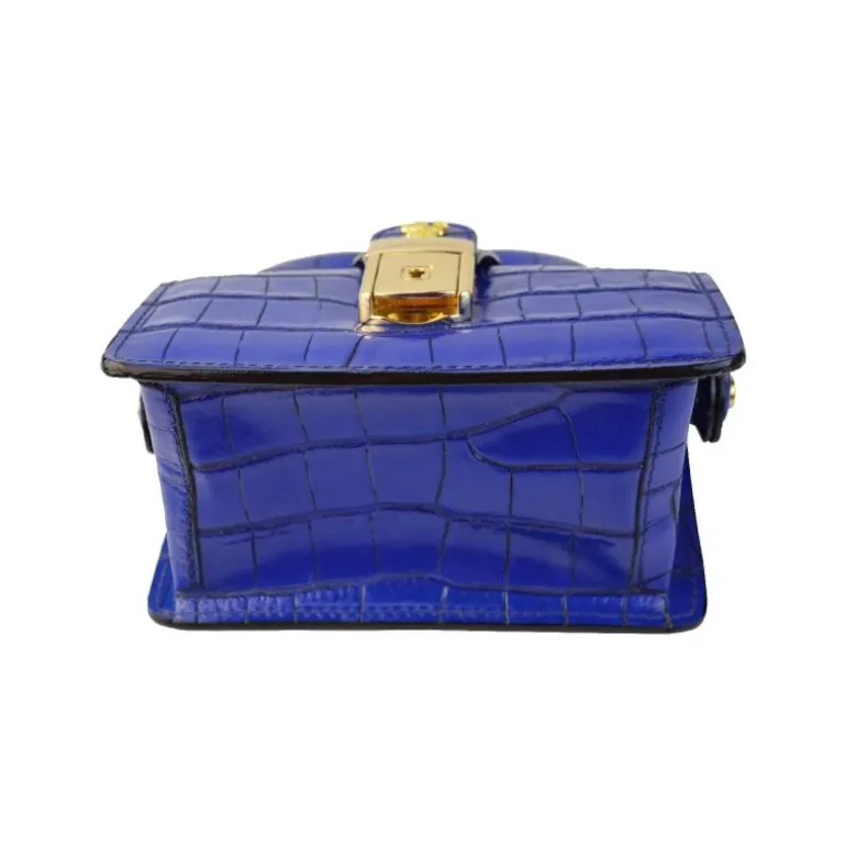 Mała elegancka skórzana listonoszka. "Lady Brunelleschi" K120/18