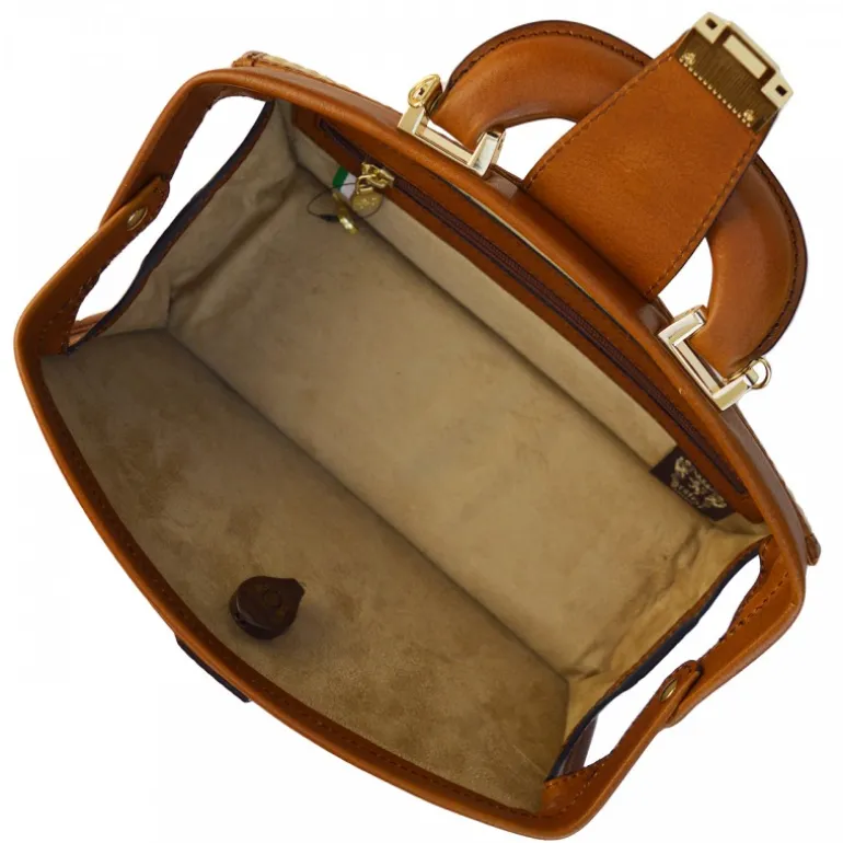 Mała elegancka skórzana listonoszka Summer