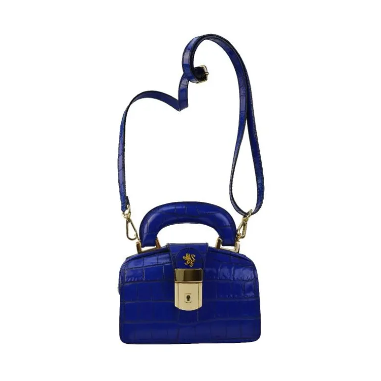 Mała elegancka skórzana listonoszka. "Lady Brunelleschi" K120/18