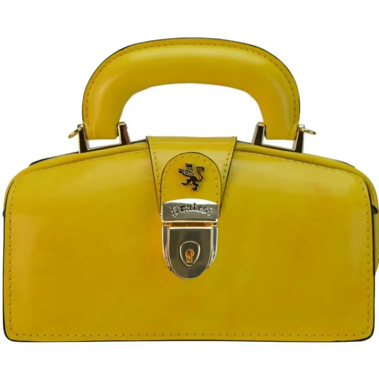 Mała elegancka skórzana listonoszka. "Lady Brunelleschi" R120/M