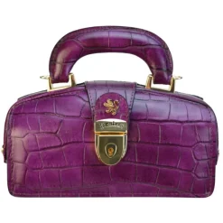 Mała elegancka skórzana listonoszka. "Lady Brunelleschi" K120/M