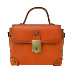 Mała elegancka torebka Damska na rączce z włoskiej skóry. "Buti" B330P