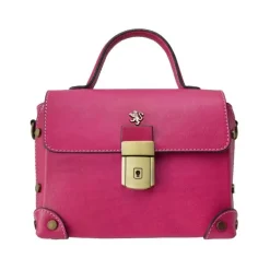 Mała elegancka torebka Damska na rączce z włoskiej skóry. "Buti" B330P