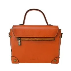 Mała elegancka torebka Damska na rączce z włoskiej skóry. "Buti" B330P