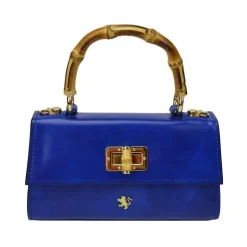 Mała elegancka torebka skórzana damska na łańcuszku "Castalia" R298/20