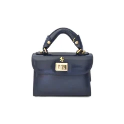 Mała elegancka torebka skórzana na rączce "Lucignano" R280/20