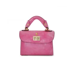 Mała elegancka torebka skórzana na rączce "Lucignano" R280/20