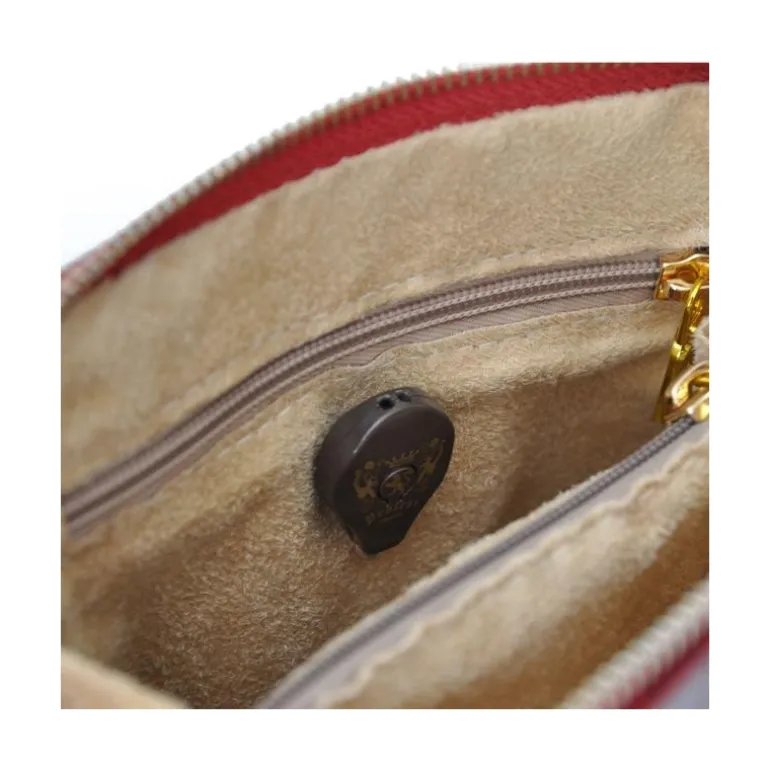 Mała listonoszka damska skórzana z wzorem. "Volterra" K467