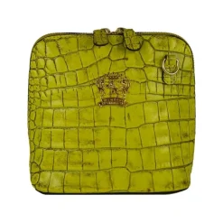 Mała listonoszka damska skórzana z wzorem. "Volterra" K467