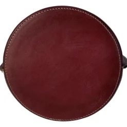 Mała skórzana listonoszka z ćwiekami CH