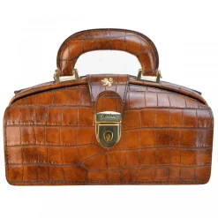 Mała torebka skórzana z tłoczonym wzorem "Lady Brunelleschi" K120/N