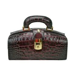 Mała torebka skórzana z tłoczonym wzorem "Lady Brunelleschi" K120/N