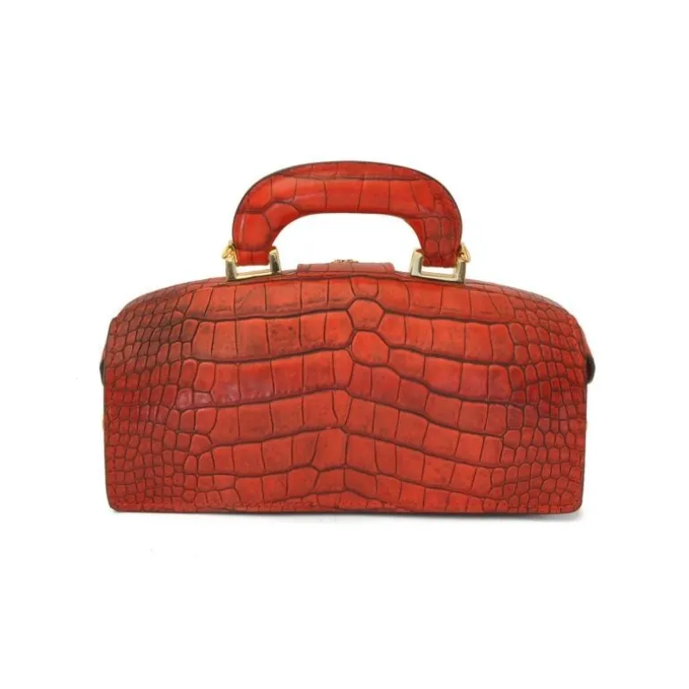 Mała torebka skórzana z tłoczonym wzorem "Lady Brunelleschi" K120/N