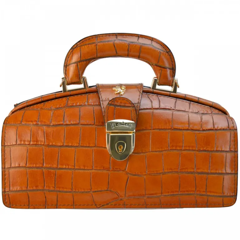 Mała torebka skórzana z tłoczonym wzorem "Lady Brunelleschi" K120/N