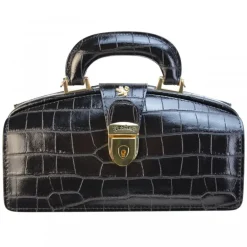 Mała torebka skórzana z tłoczonym wzorem "Lady Brunelleschi" K120/N