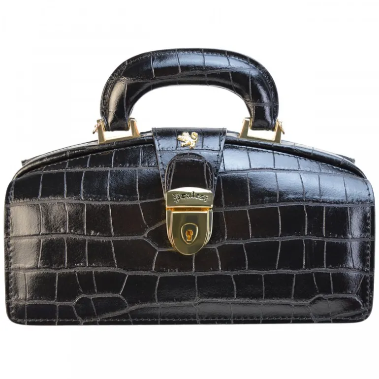 Mała torebka skórzana z tłoczonym wzorem "Lady Brunelleschi" K120/N