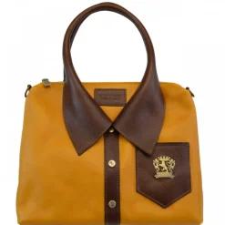 Mała torebka z prawdziwej włoskiej skóry. C