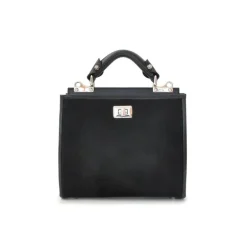 Mała torebka ze skóry ze zwierzęcymi wstawkami z przodu i z tyłu. "Anna Maria Luisa de' Medici"