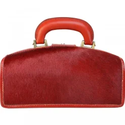 Mała torebka ze skóry ze zwierzęcymi wstawkami z przodu i z tyłu. "Lady Brunelleschi" C120N