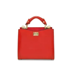 Mała torebka ze skóry ze zwierzęcymi wstawkami z przodu i z tyłu. "Anna Maria Luisa de' Medici"