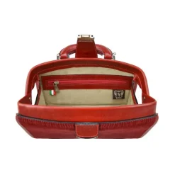 Mała torebka ze skóry ze zwierzęcymi wstawkami z przodu i z tyłu. "Lady Brunelleschi" C120N